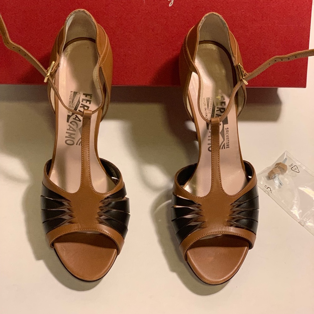 Ferragamo platform sandals